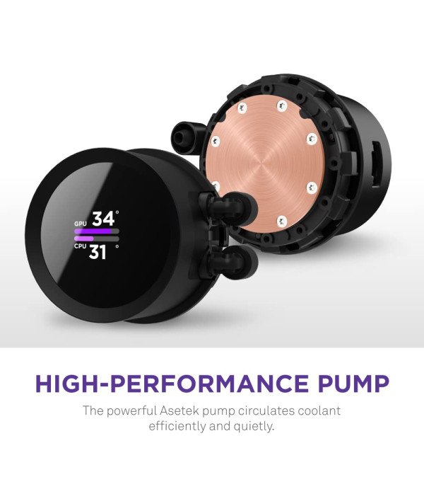 NZXT COOLER KRAKEN 360 RGB 360MM BLACK