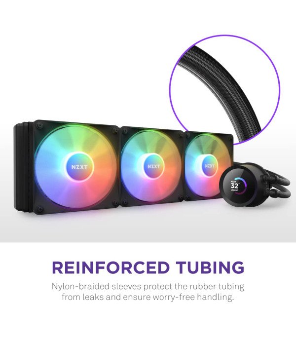 NZXT COOLER KRAKEN 360 RGB 360MM BLACK