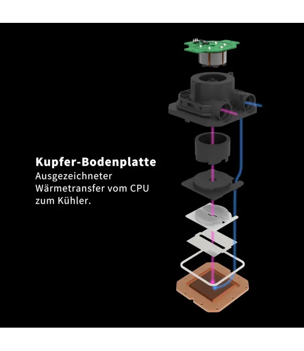 LIAN LI HYDROSHIFT LCD 360R BLACK