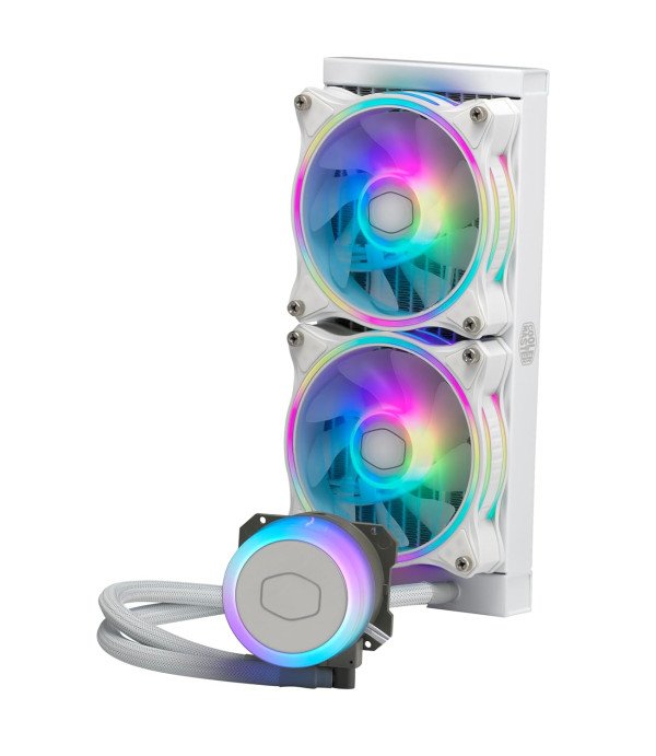 COOLER MASTER COOLER ILLUSION ML240 - WHITE