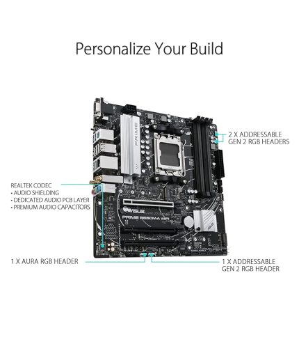 ASUS MOTHERBOARD PRIME B650M-A-WIFI