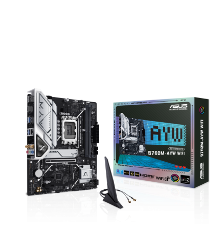 ASUS MOTHERBOARD PRIME B760M AYW WIFI D5