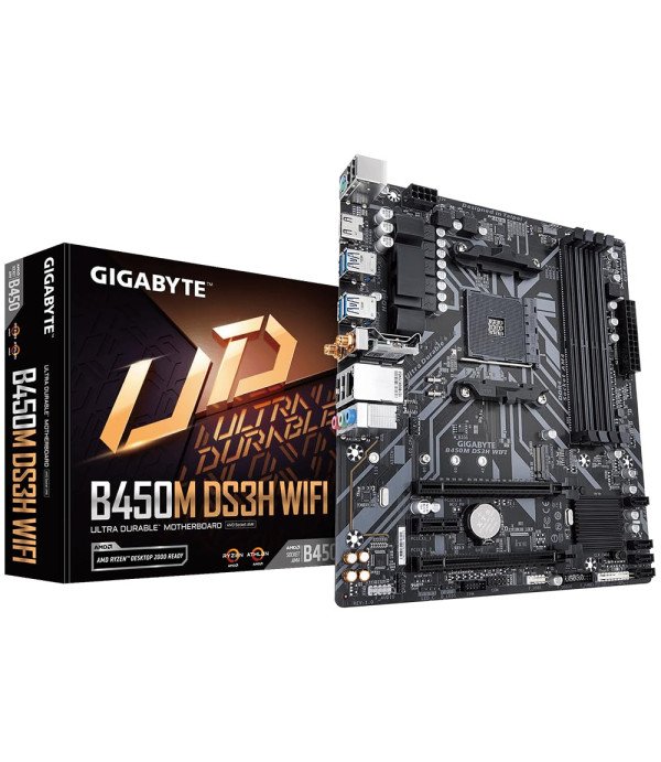 GIGABYTE MOTHER BOARD B450M-DS3H-WIFI