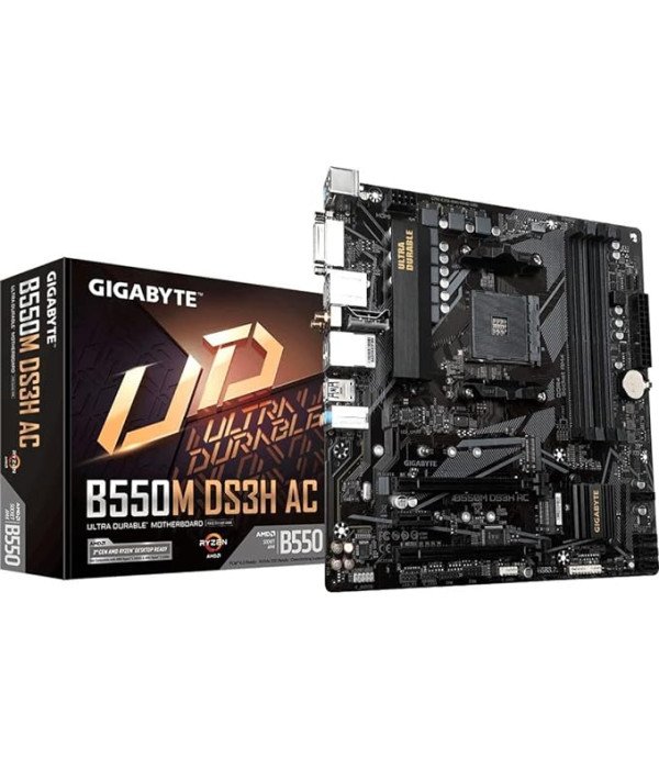 GIGABYTE MOTHER BOARD B550M DS3H AC