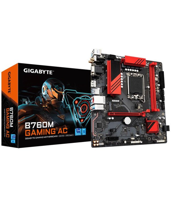 GIGABYTE MOTHERBOARD B760M GAMING AC DDR5