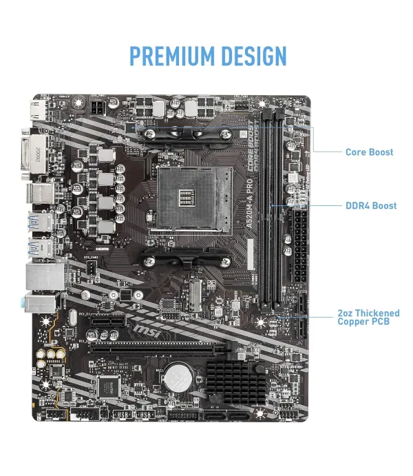 MSI MOTHERBOARD A520M-A PRO