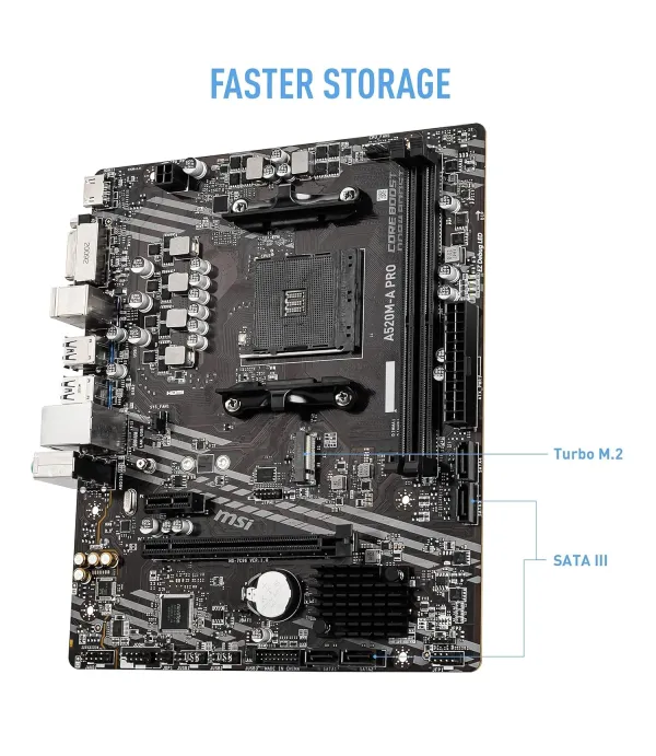 MSI MOTHERBOARD A520M-A PRO