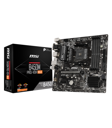 MSI MOTHERBOARD B450M PRO-VDH MAX