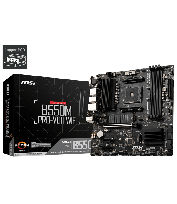 MSI MOTHERBOARD B550M PRO VDH WIFI