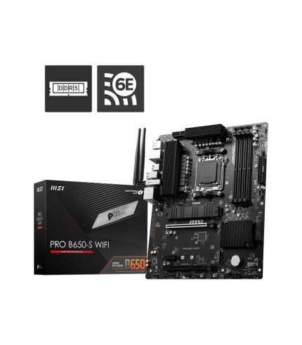 MSI MOTHERBOARD PRO B650-S WIFI