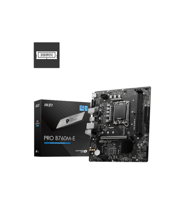 MSI MOTHERBOARD PRO B760M-E