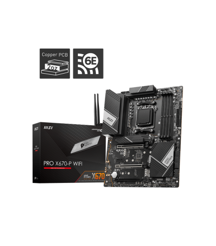 MSI MOTHERBOARD PRO X670-P WIFI