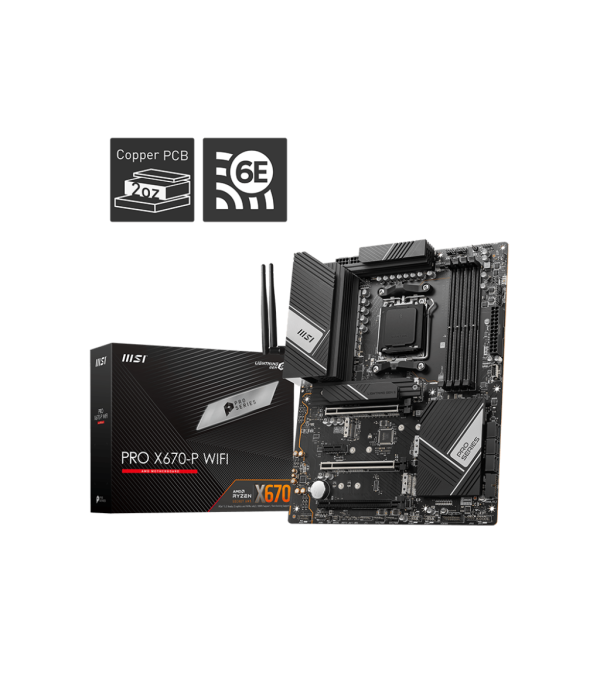 MSI MOTHERBOARD PRO X670-P WIFI