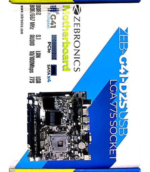 ZEB MOTHERBOARD G41 DDR2