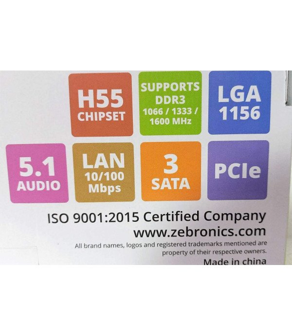 ZEB MOTHERBOARD H55