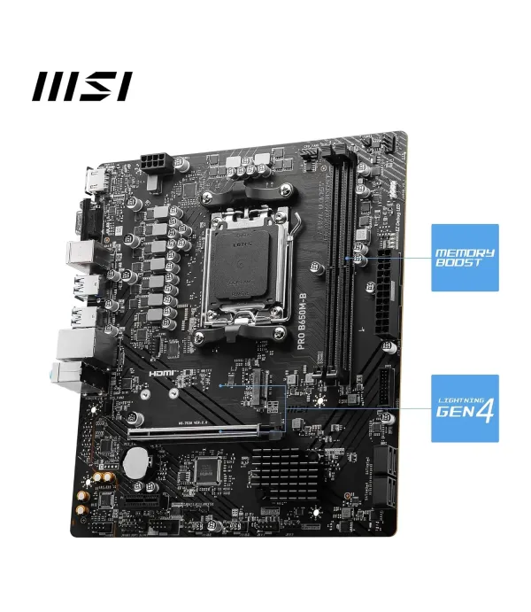 MSI MOTHERBOARD PRO B650M-B