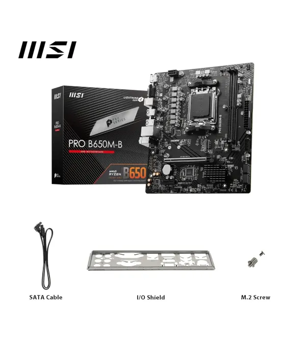 MSI MOTHERBOARD PRO B650M-B